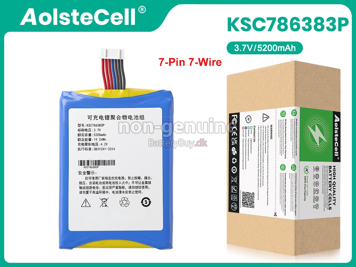STAR KSC786383P udskiftningsbatteri