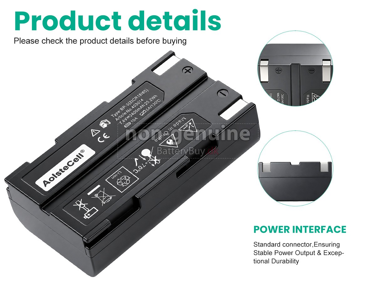 Stonex BP-3 udskiftningsbatteri