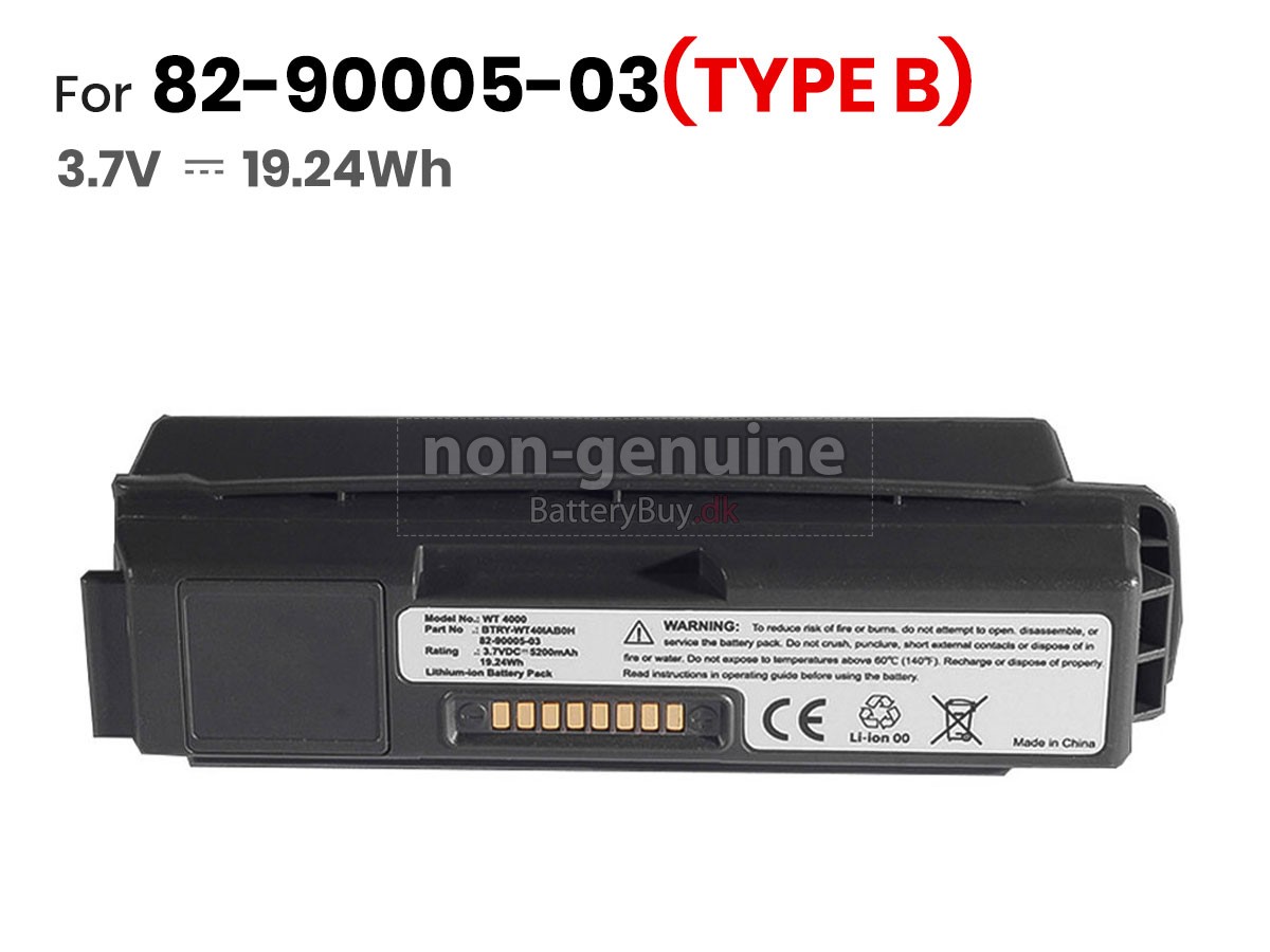 Symbol 55-000166-01 udskiftningsbatteri