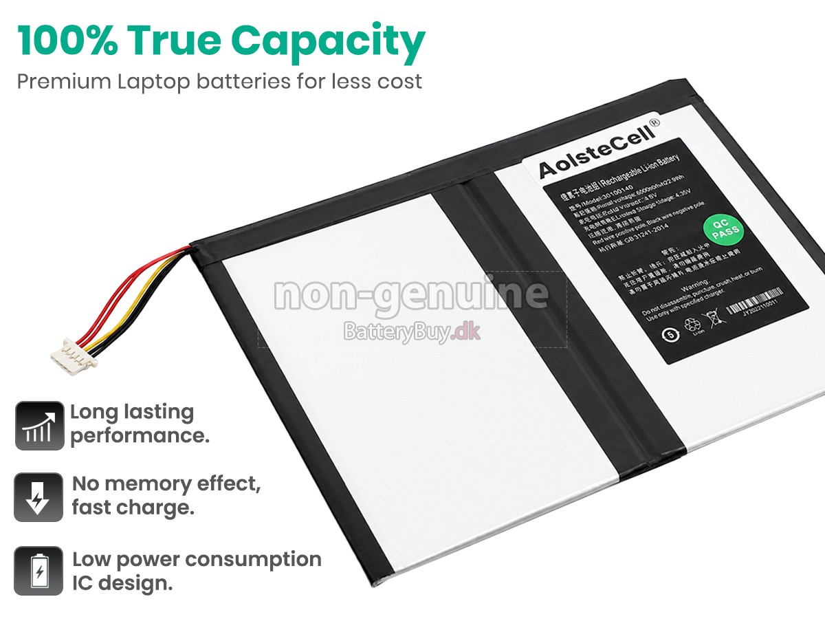 Teclast 30100140 udskiftningsbatteri