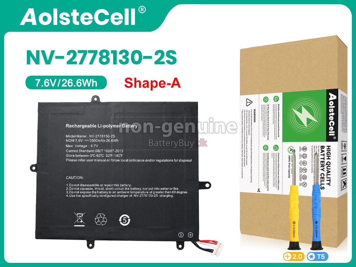 Teclast 2666144 udskiftningsbatteri