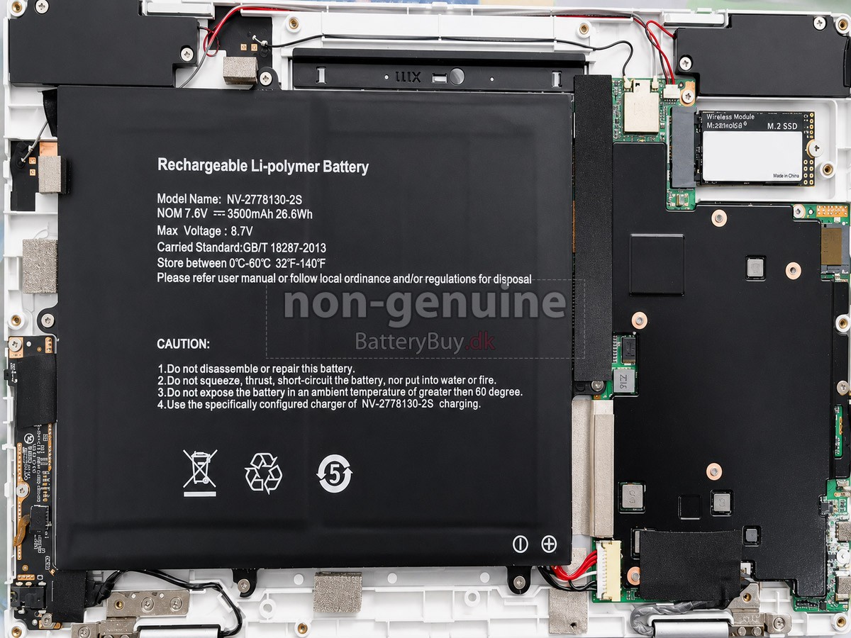 Teclast 2666144 udskiftningsbatteri