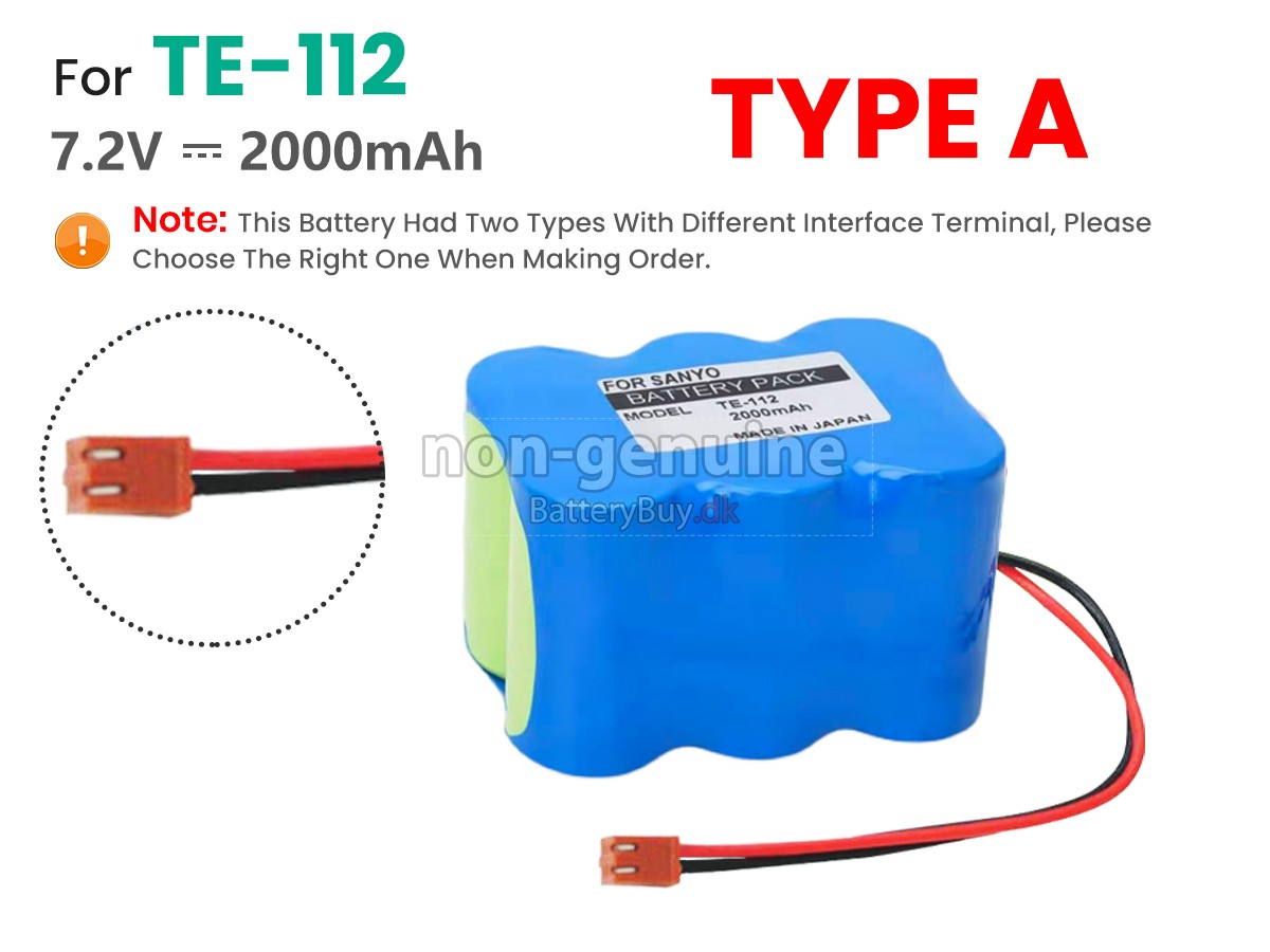 Terumo 6N-1200SCK udskiftningsbatteri