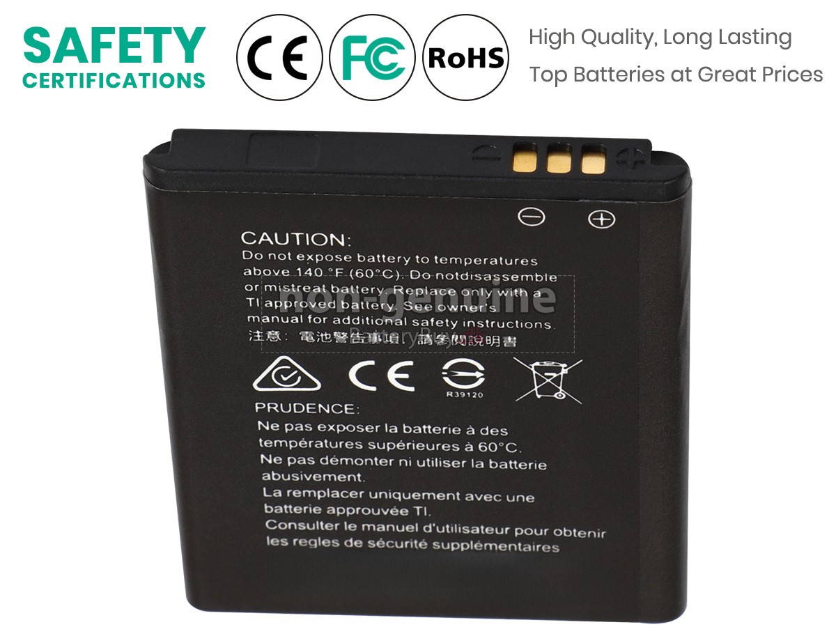 Texas Instruments TI-84 PLUS CE udskiftningsbatteri