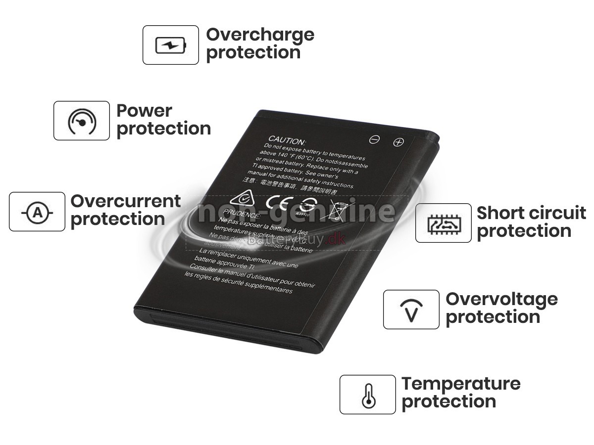 Texas Instruments TI-84 PLUS CE udskiftningsbatteri