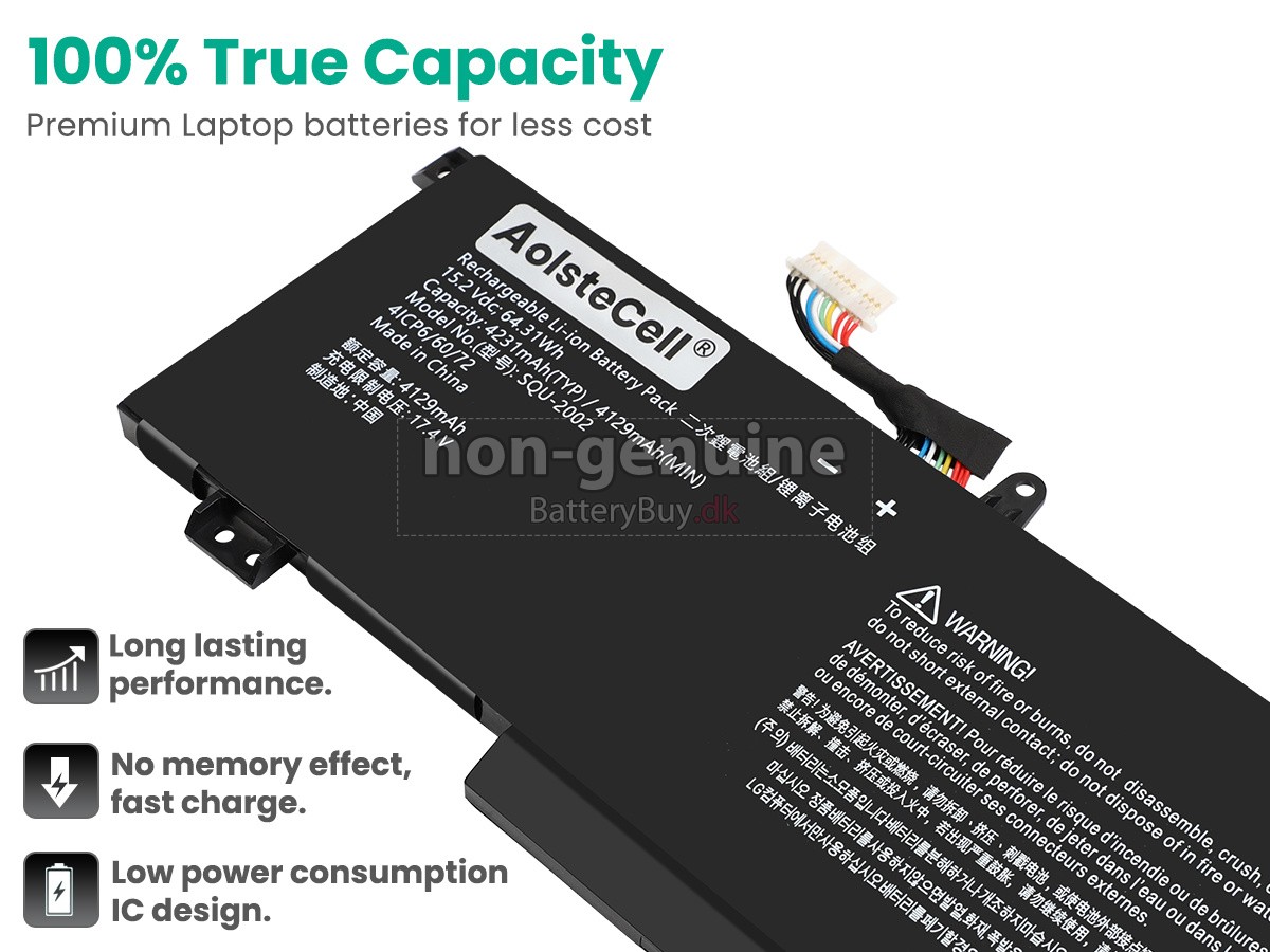Thunderobot 916QA139H udskiftningsbatteri