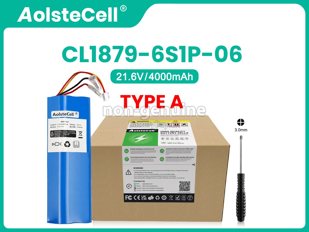 Tineco FW030100US udskiftningsbatteri