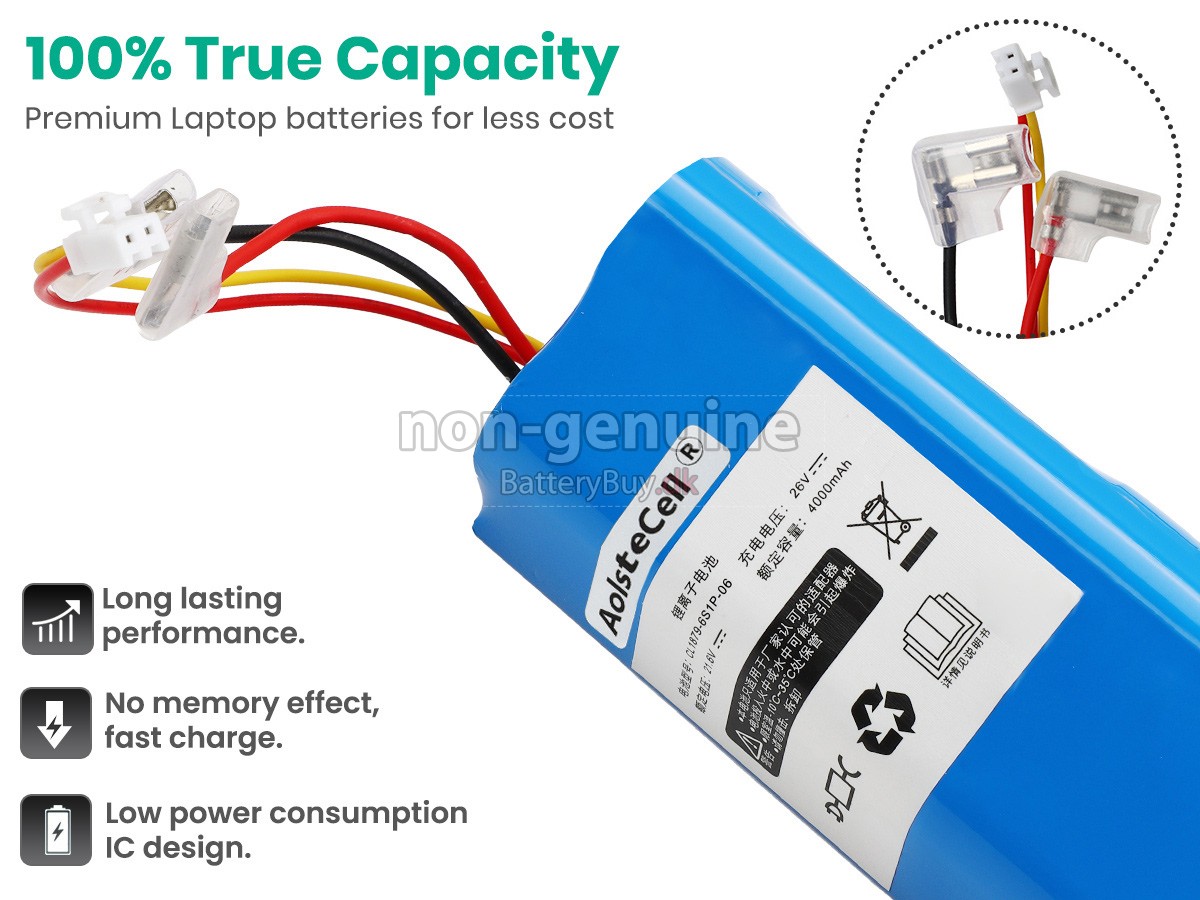 Tineco FW030100US udskiftningsbatteri