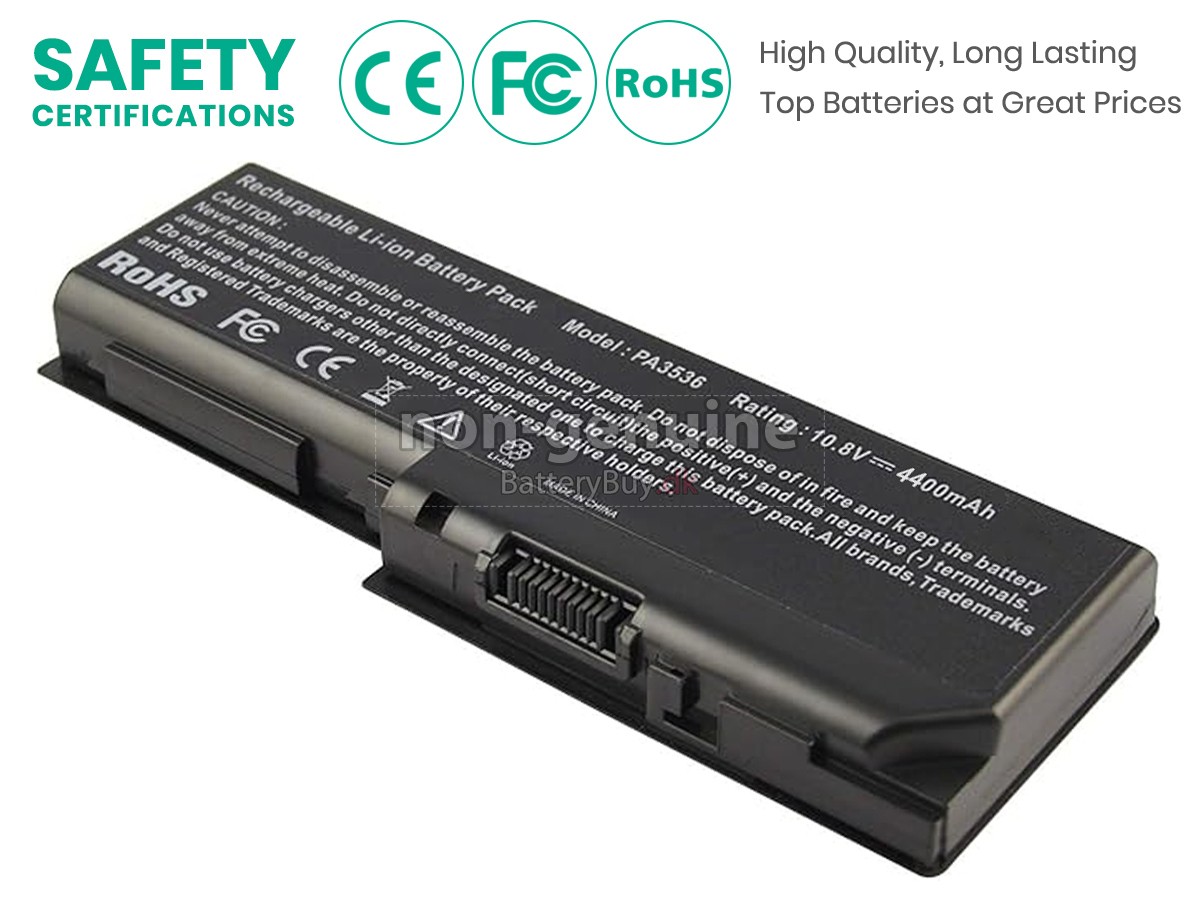 Toshiba Satellite P200-11P udskiftningsbatteri
