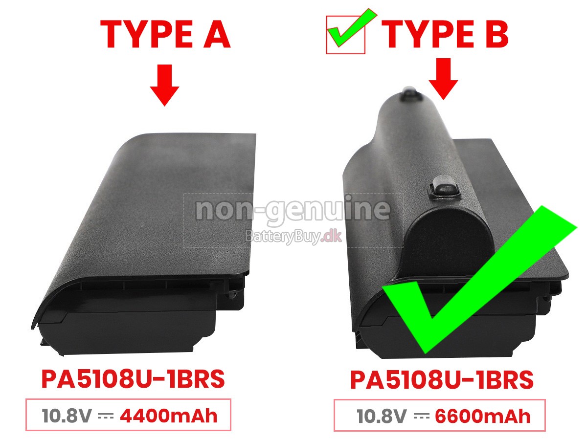 Toshiba PABAS273 udskiftningsbatteri