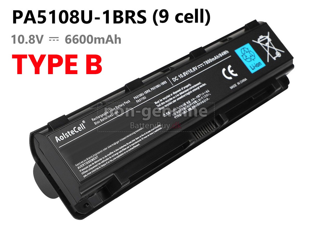 Toshiba PABAS273 udskiftningsbatteri