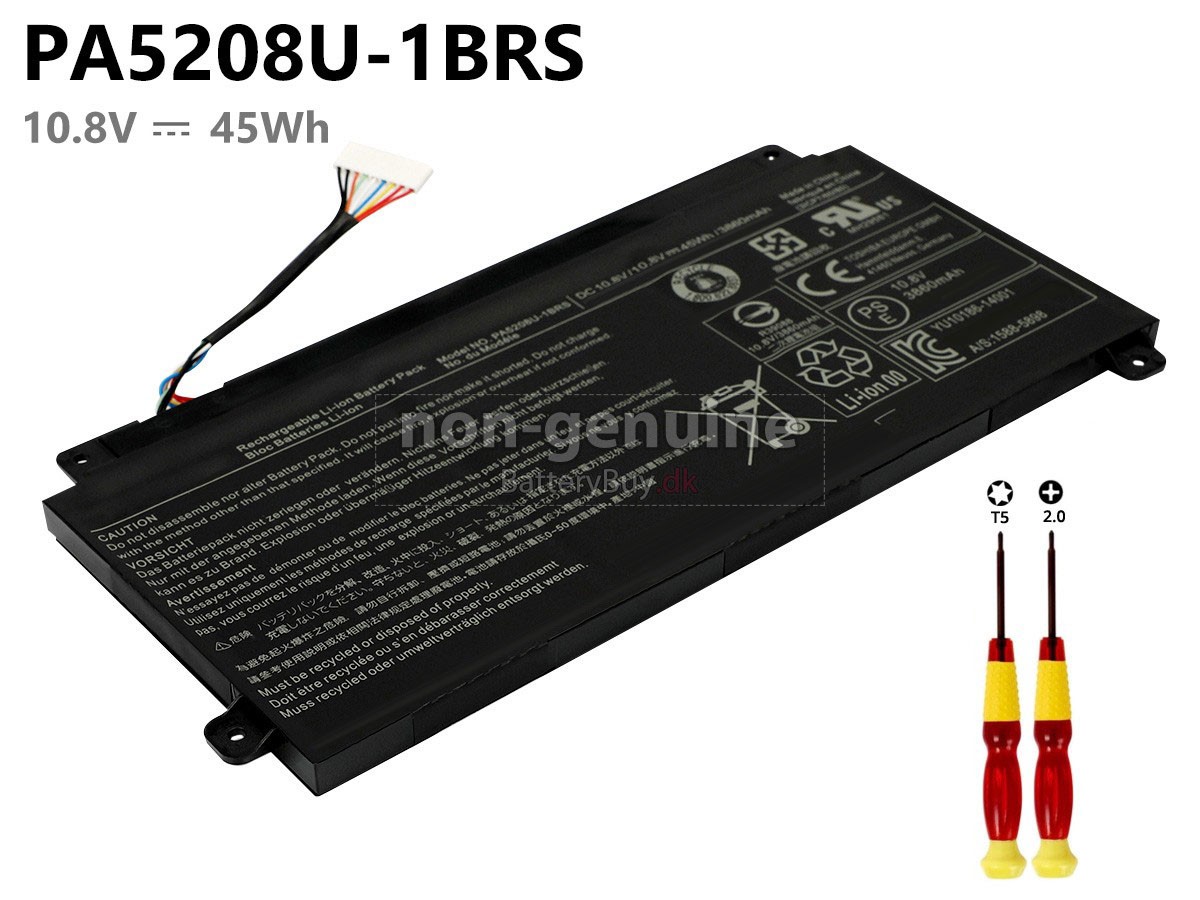 Toshiba Satellite P55W-C5204 laptop udskiftningsbatteri