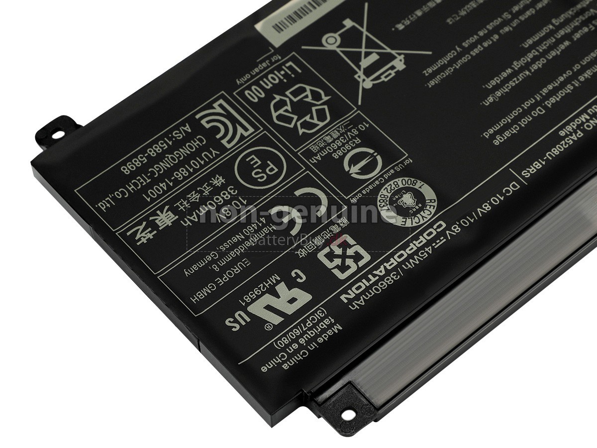 Toshiba Satellite P55W-C5204 laptop udskiftningsbatteri