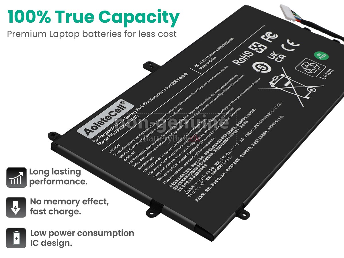 Toshiba PA5242U-1BRS udskiftningsbatteri