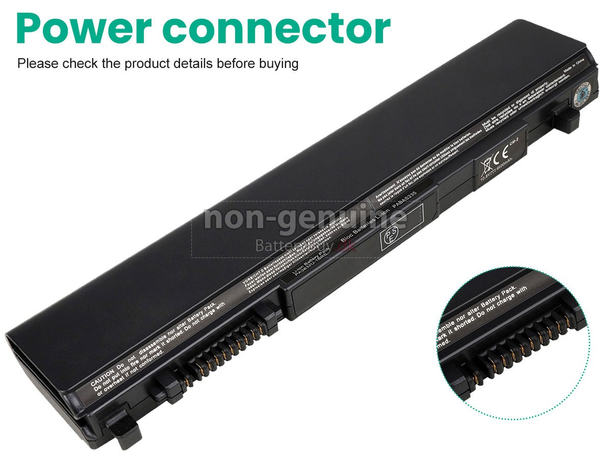 Toshiba Portege R930 udskiftningsbatteri