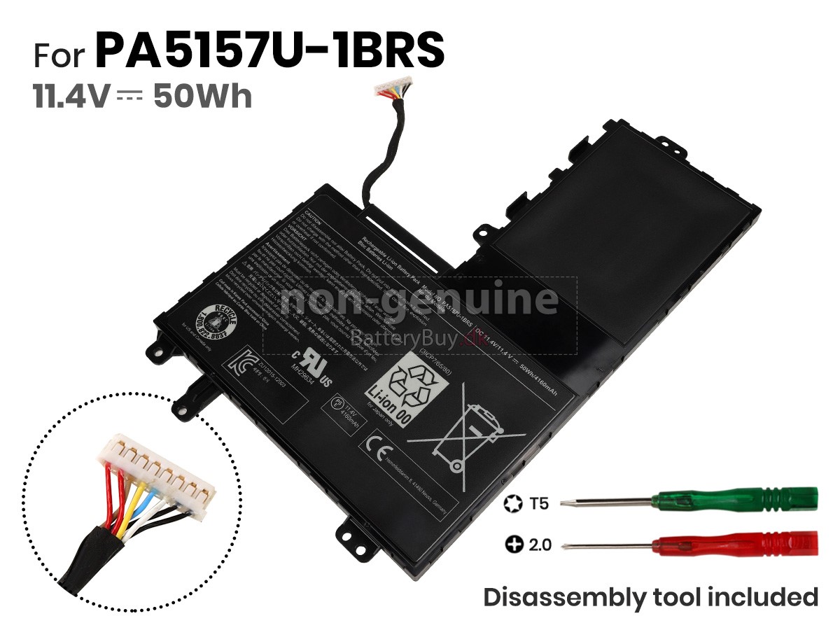 Toshiba PA5157U-1BRS udskiftningsbatteri
