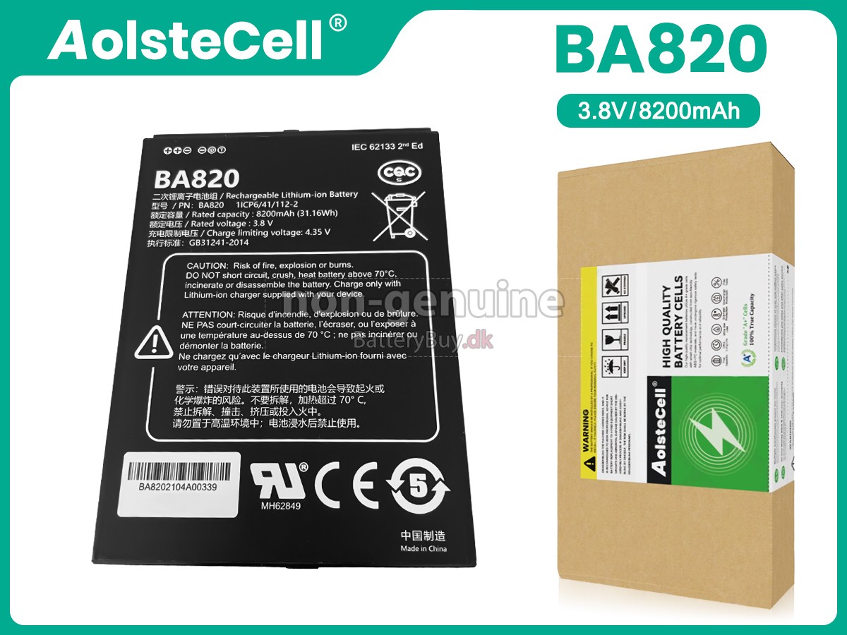 UniStrong BA820 udskiftningsbatteri