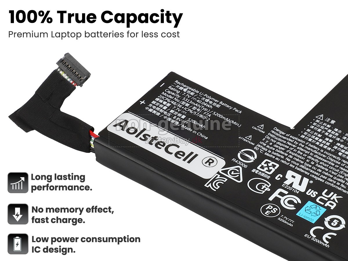 Valve STEAM DECK(256GB) udskiftningsbatteri