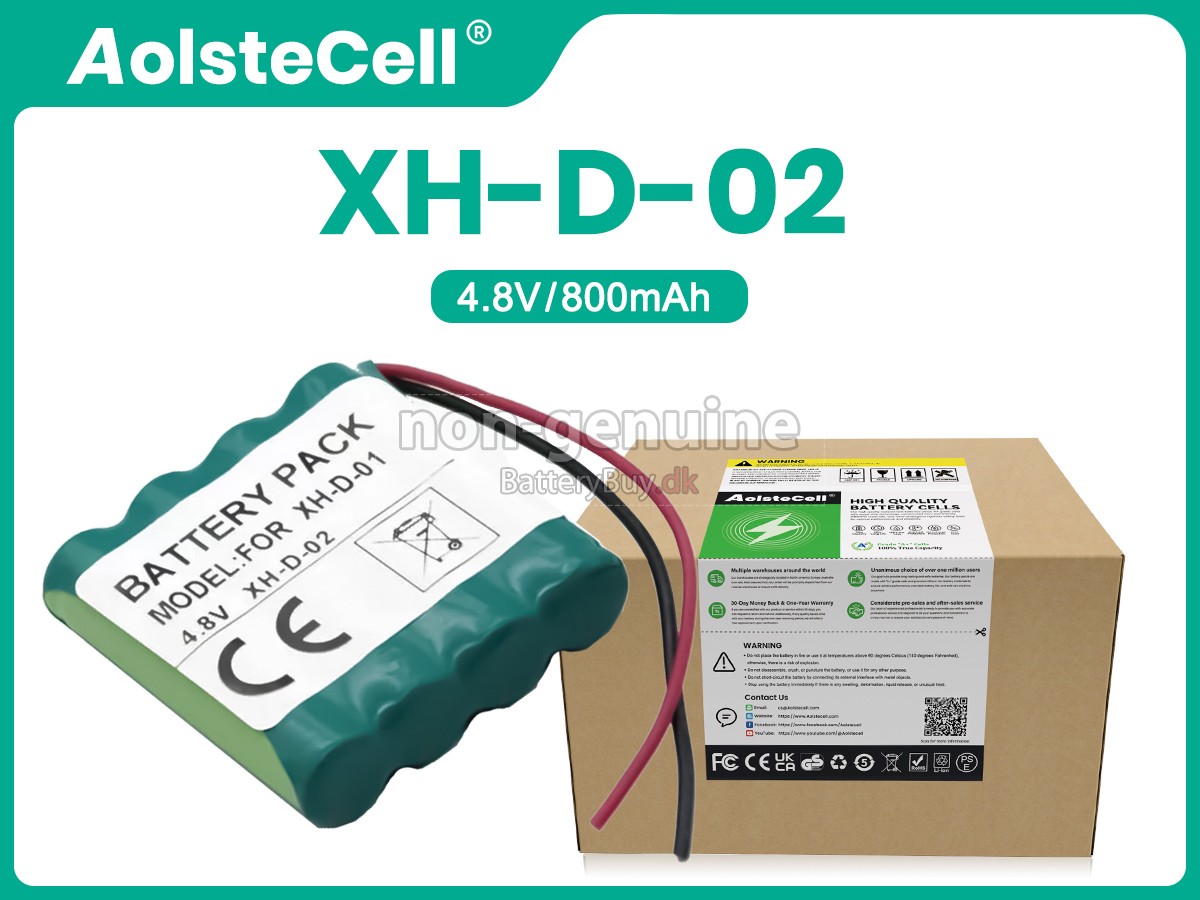Vanhou XH-D-01 udskiftningsbatteri