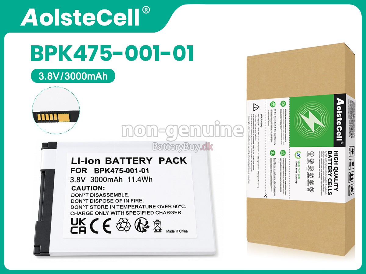 Verifone BPK475-001-01-A udskiftningsbatteri