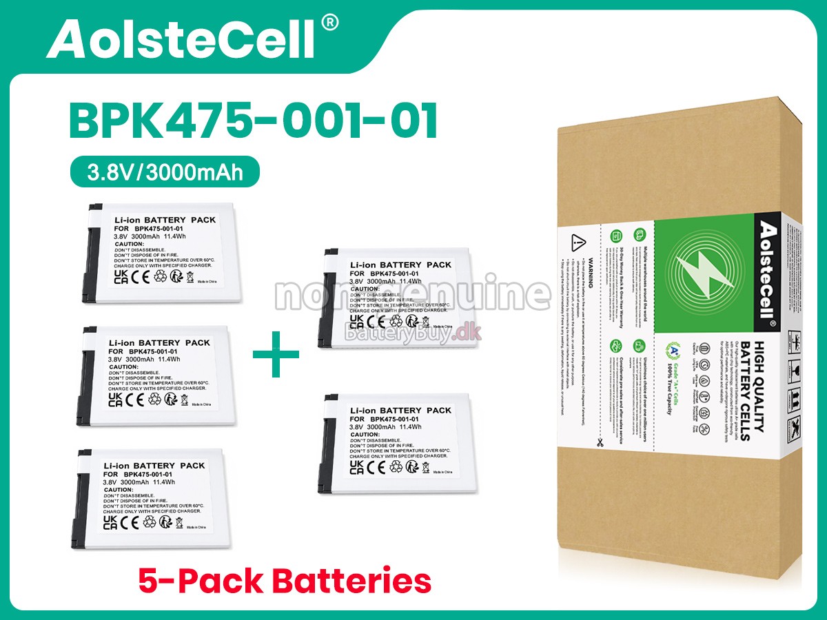 Verifone BPK475-001-01-A udskiftningsbatteri