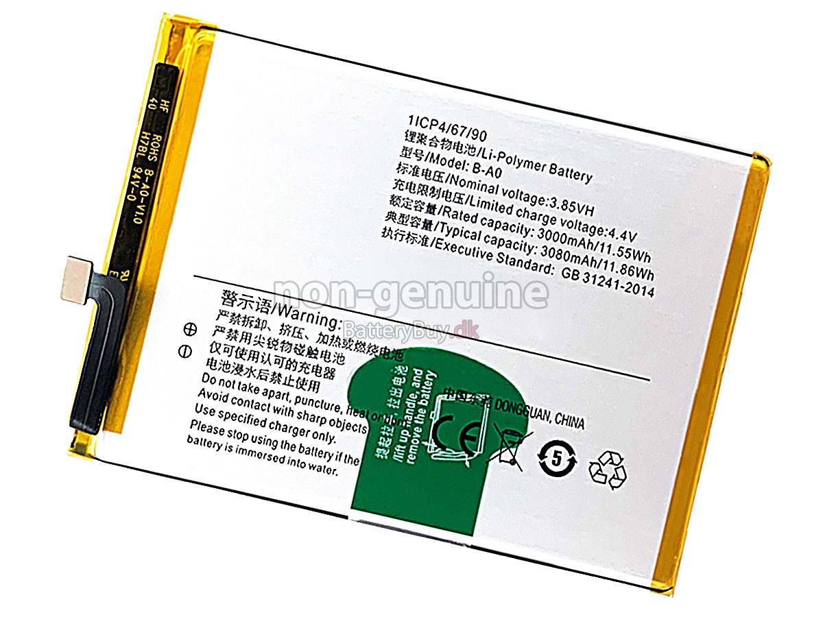Vivo B-A0 udskiftningsbatteri