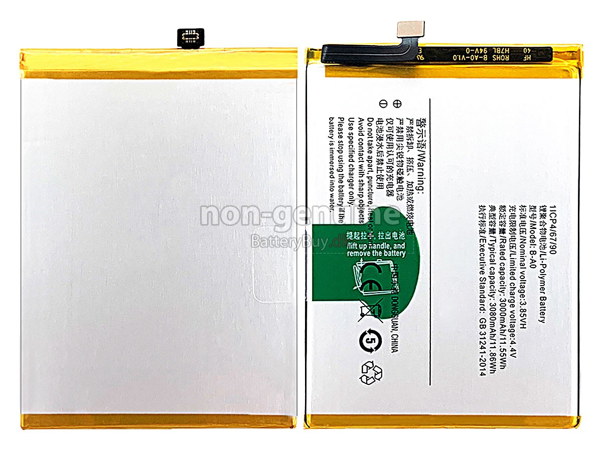 Vivo B-A0 udskiftningsbatteri