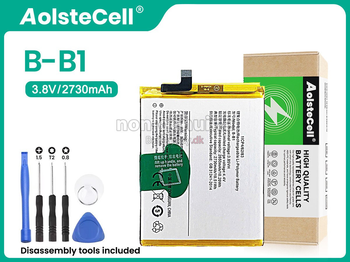 Vivo B-B1 udskiftningsbatteri
