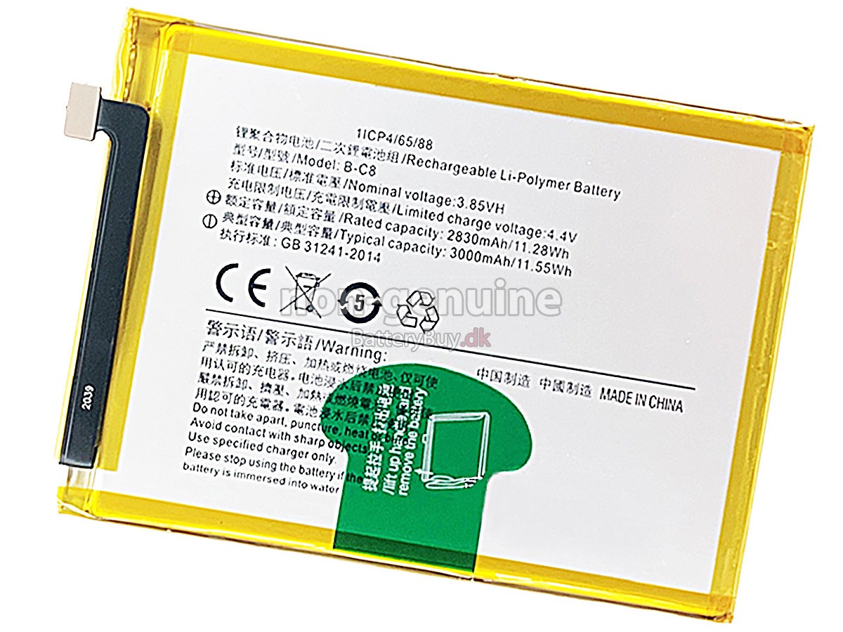 Vivo B-C8 udskiftningsbatteri