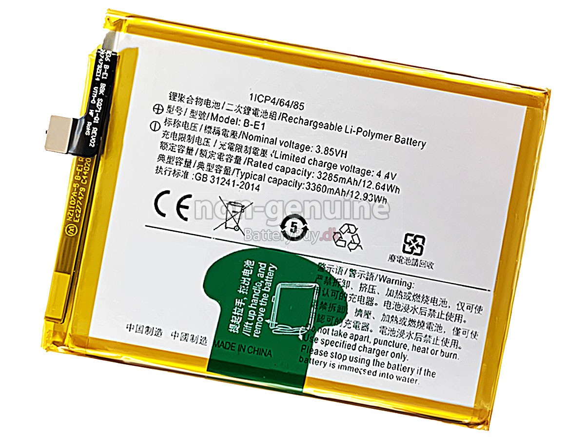 Vivo B-E1 udskiftningsbatteri