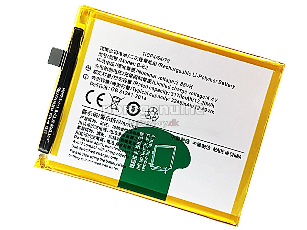 Vivo B-E2 udskiftningsbatteri