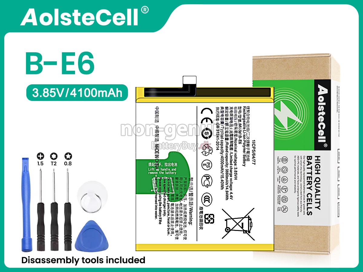 Vivo B-E6 udskiftningsbatteri