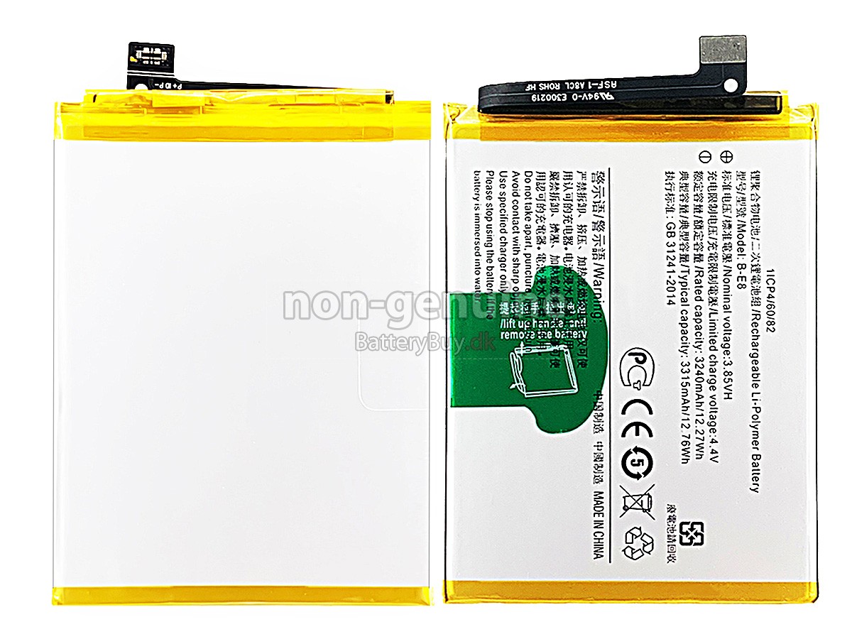 Vivo B-E8 udskiftningsbatteri