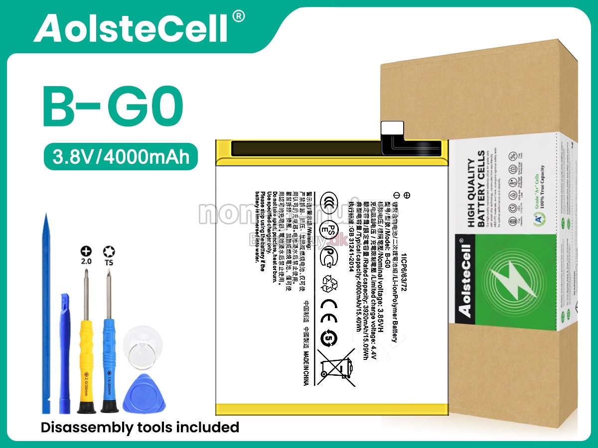 Vivo B-G0 udskiftningsbatteri