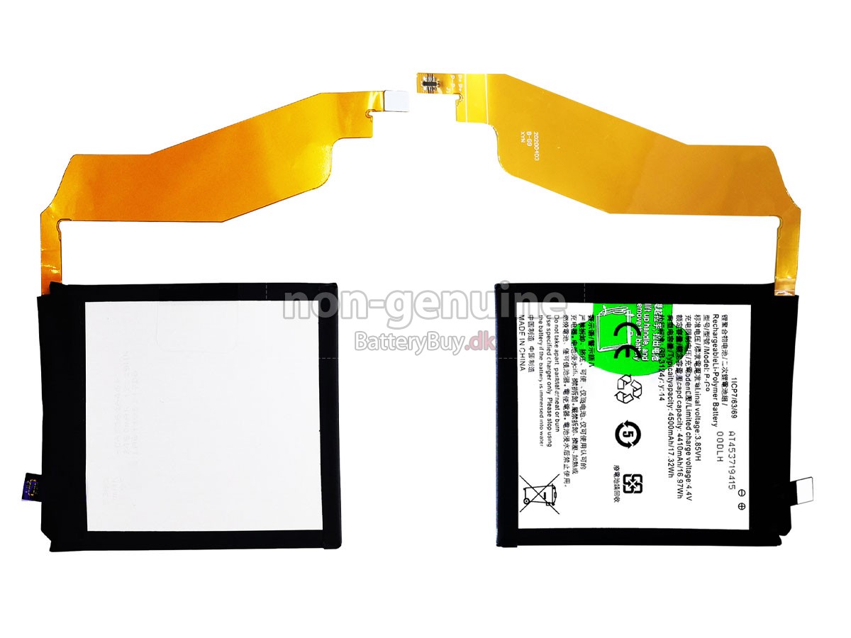 Vivo B-G9 udskiftningsbatteri
