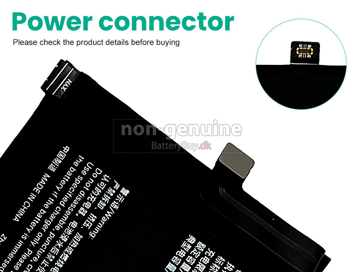 Vivo B-O2 udskiftningsbatteri