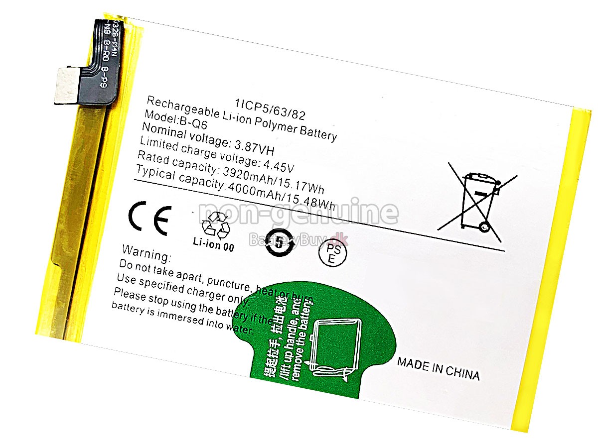 Vivo V21E 5G udskiftningsbatteri