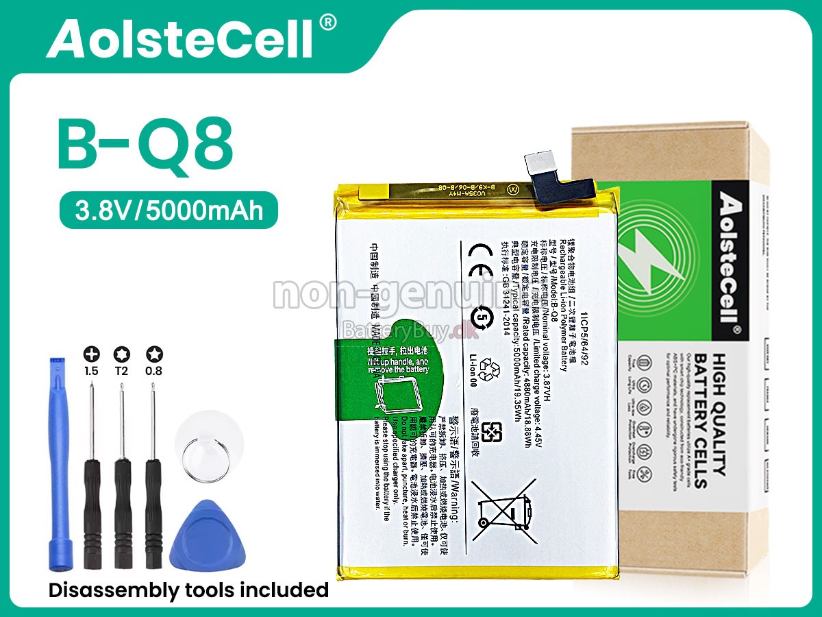 Vivo B-Q8 udskiftningsbatteri