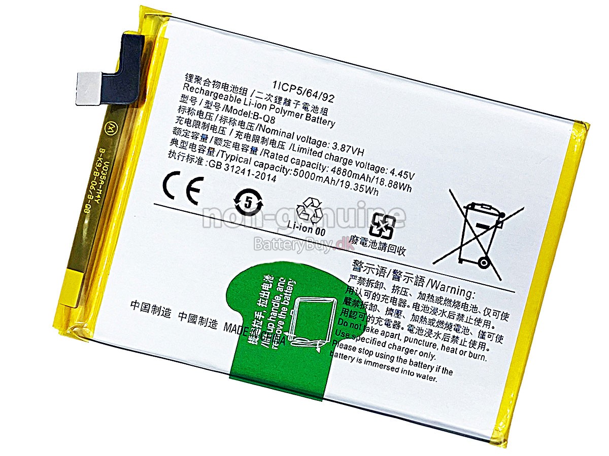 Vivo B-Q8 udskiftningsbatteri