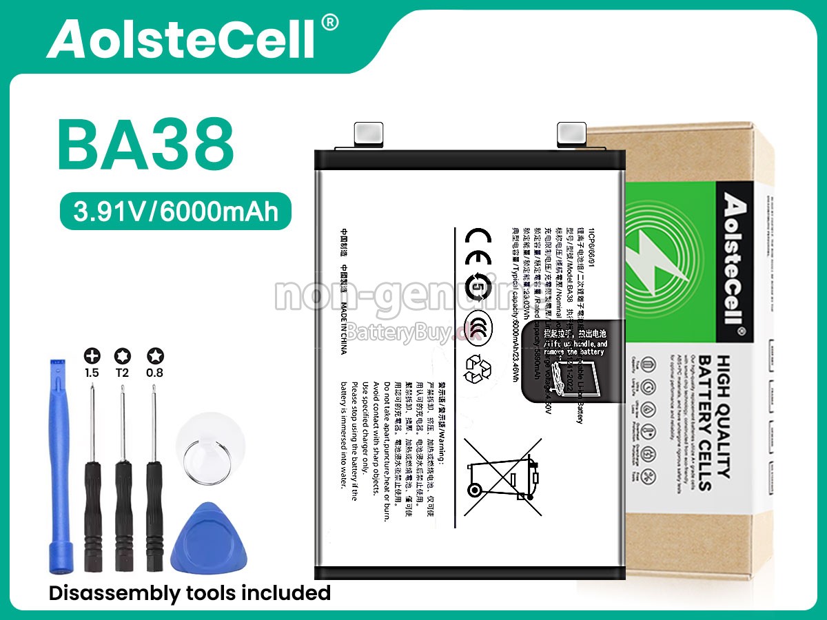 Vivo BA38 udskiftningsbatteri