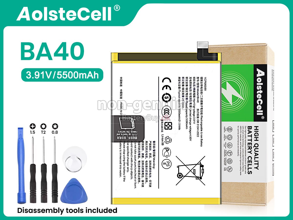 Vivo BA40 udskiftningsbatteri