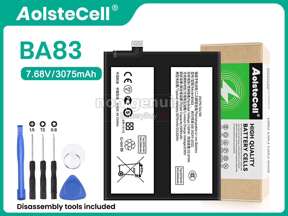 Vivo BA83 udskiftningsbatteri