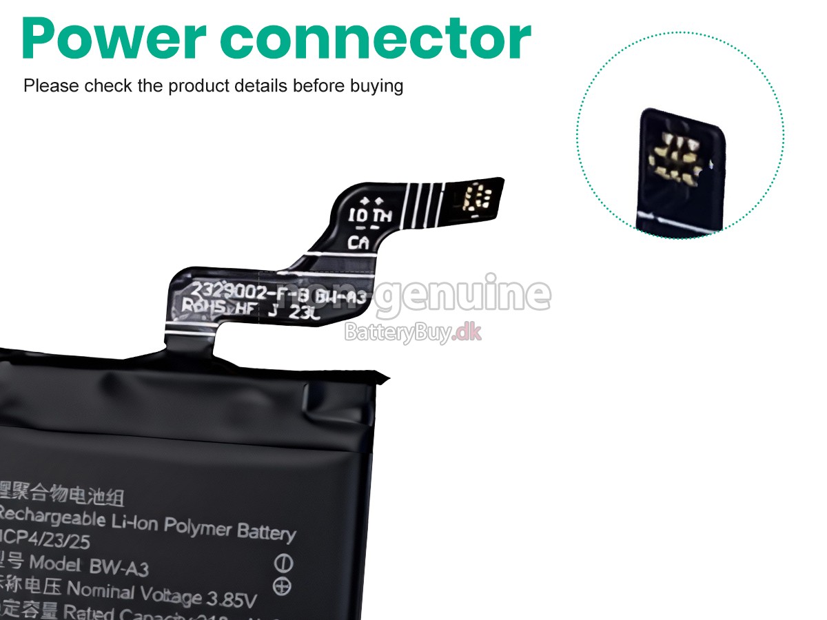 Vivo WATCH 42MM udskiftningsbatteri