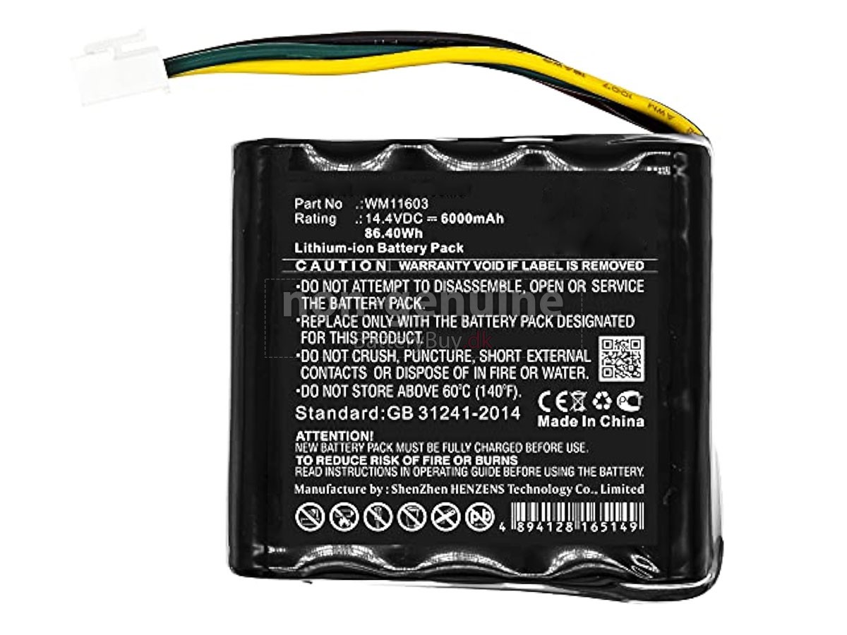 Weinmann 88889273 udskiftningsbatteri
