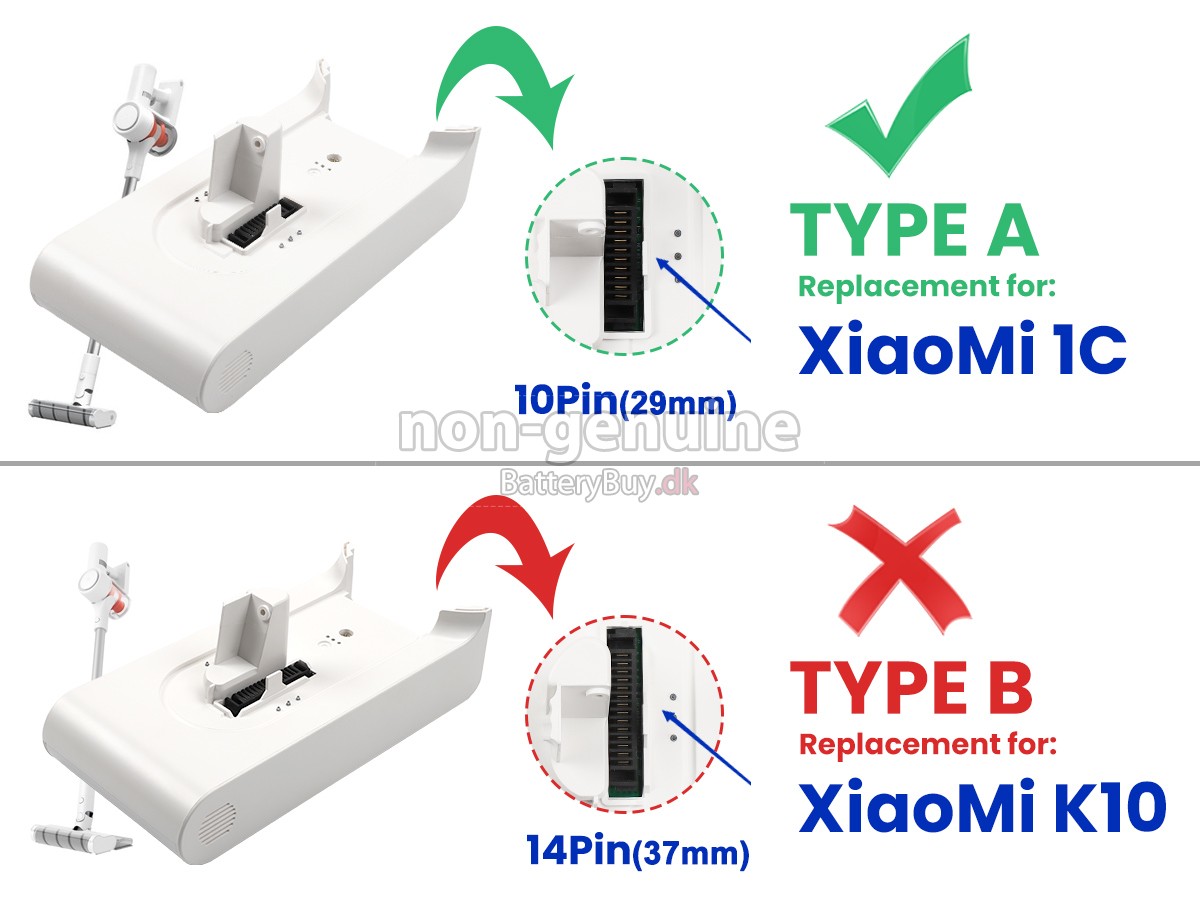 XiaoMi SCWXCQ02ZHM udskiftningsbatteri