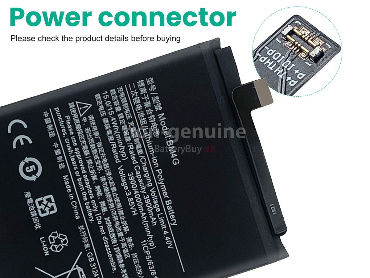 XiaoMi BM4G udskiftningsbatteri