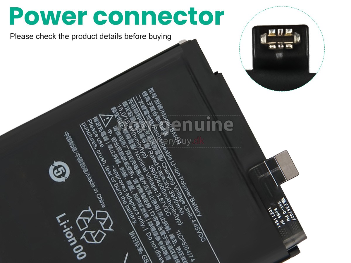 XiaoMi BM4H udskiftningsbatteri