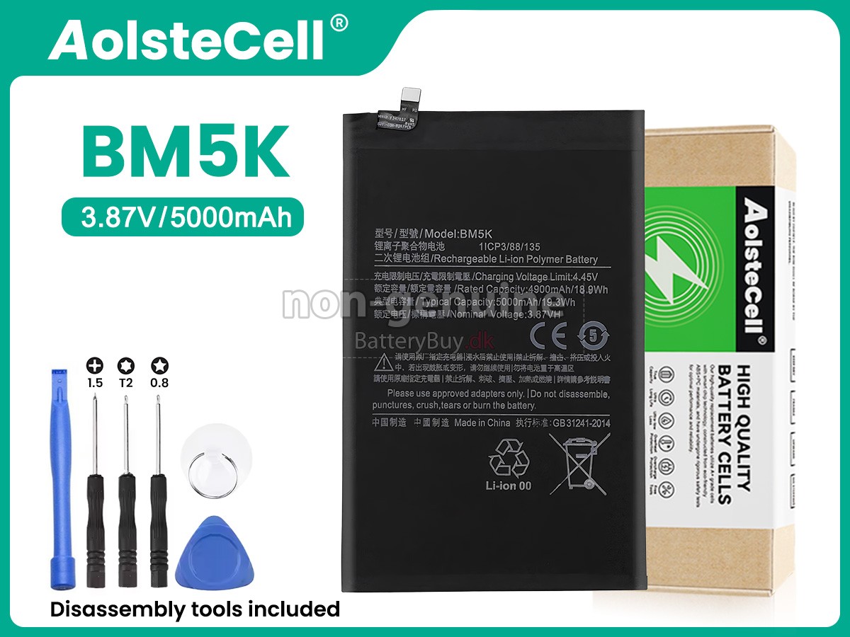 XiaoMi BM5K udskiftningsbatteri