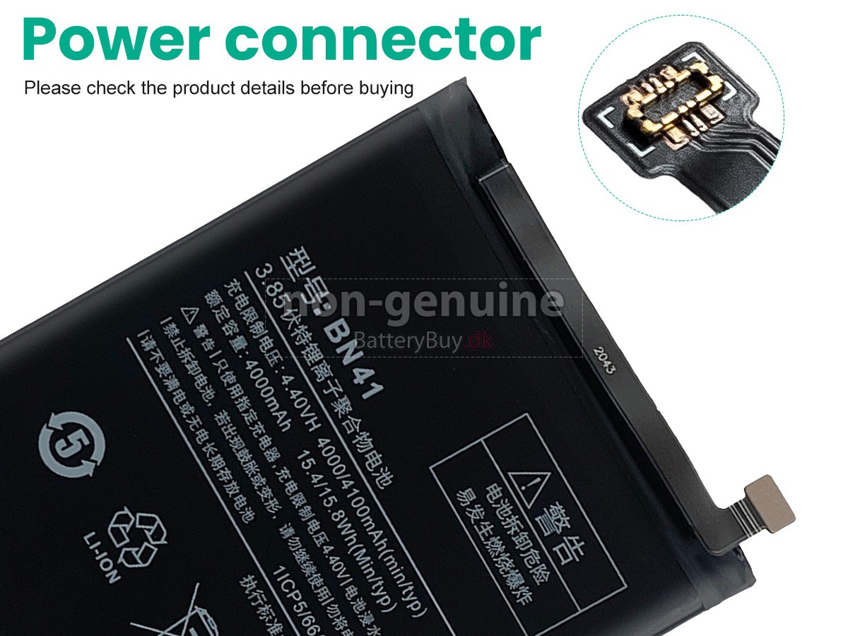 XiaoMi BN41 udskiftningsbatteri