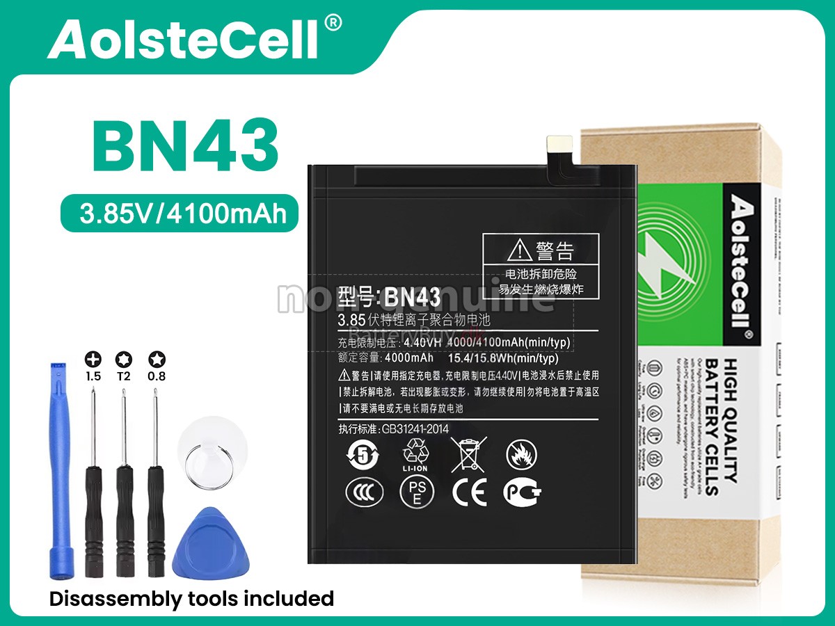 XiaoMi BN43 udskiftningsbatteri